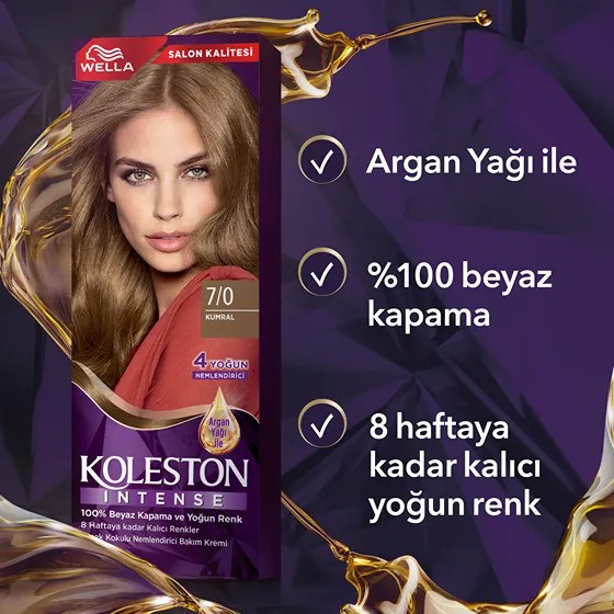 Wella Koleston Intense Saç Boyası 7/0 Kumral