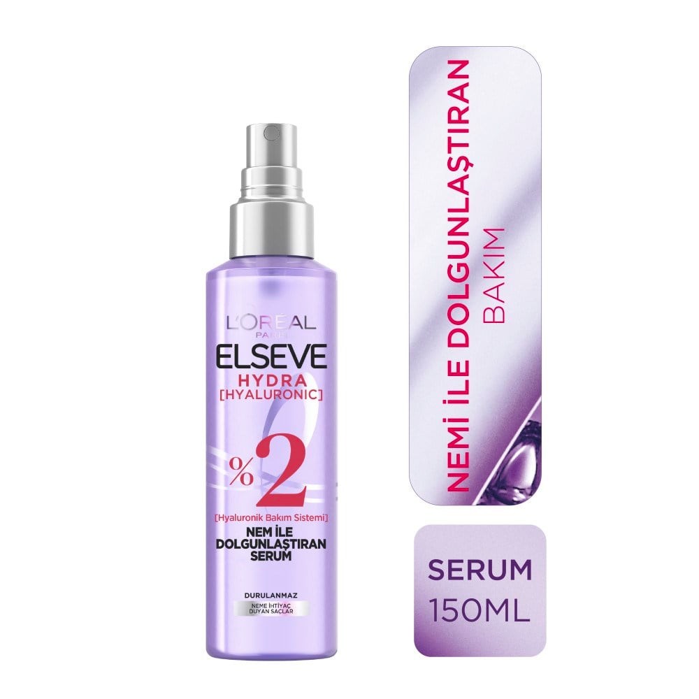 Loreal Paris Elseve Hydra [Hyaluronic] Nem ile Dolgunlaştıran Serum 150 ml