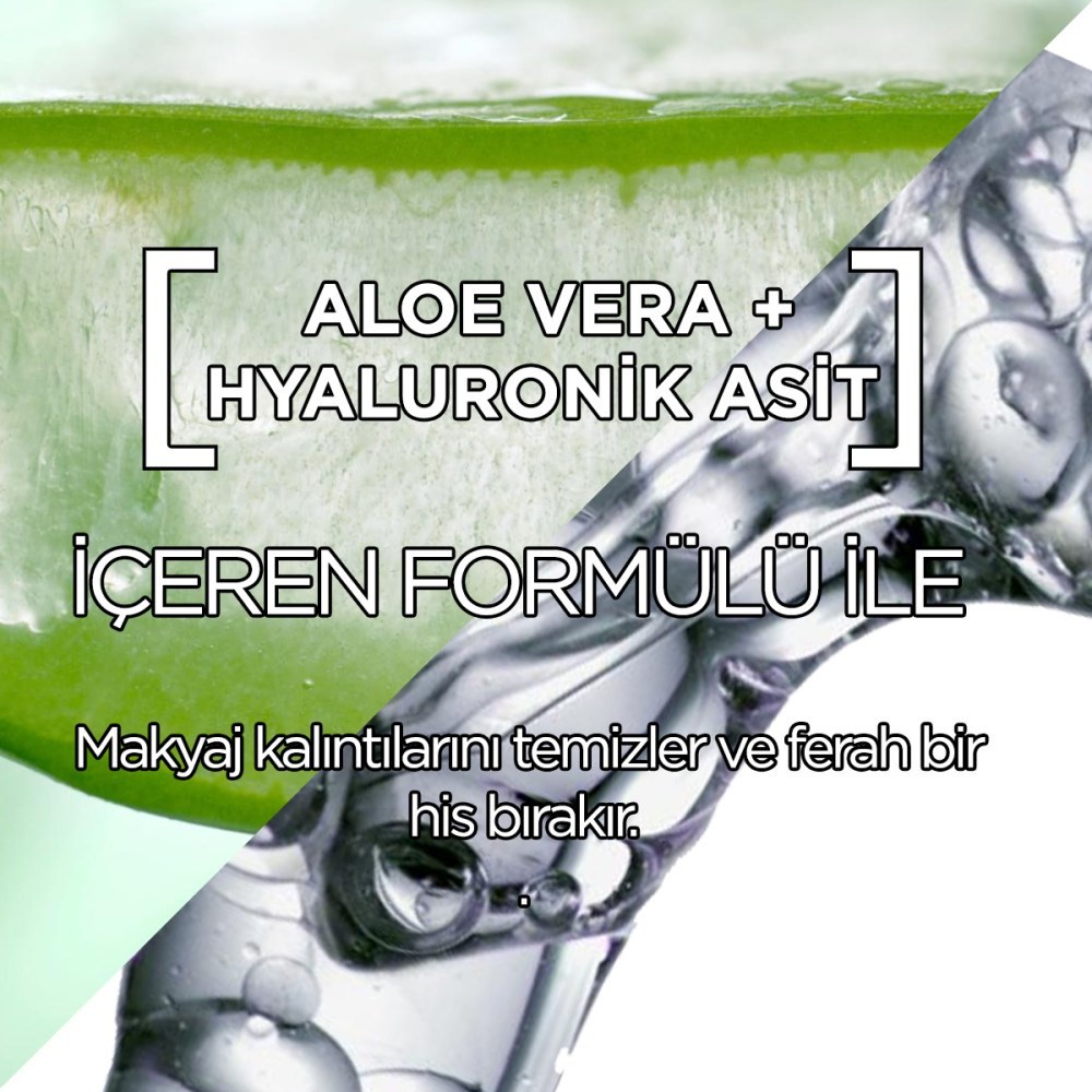 Garnier Makyaj Temizleme Suyu Hyaluronik Aloe Tonik Natural 200 ml