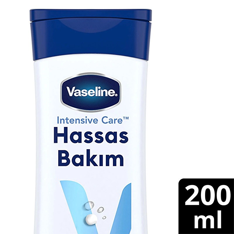 Vaseline Vücut Losyonu Hassas Bakım Kuru Çok Kuru ve Hassas Ciltler İçin 200 ml