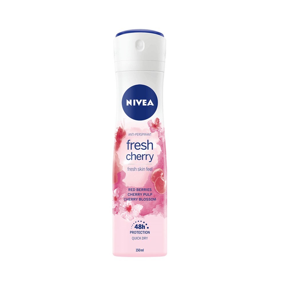 Nivea Kadın Deodorat Fresh Cherry Sprey 150 ml