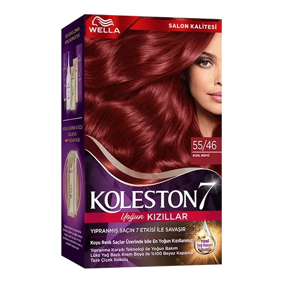 Wella Koleston Supreme Saç Boyası 55/46 Kızıl Büyü