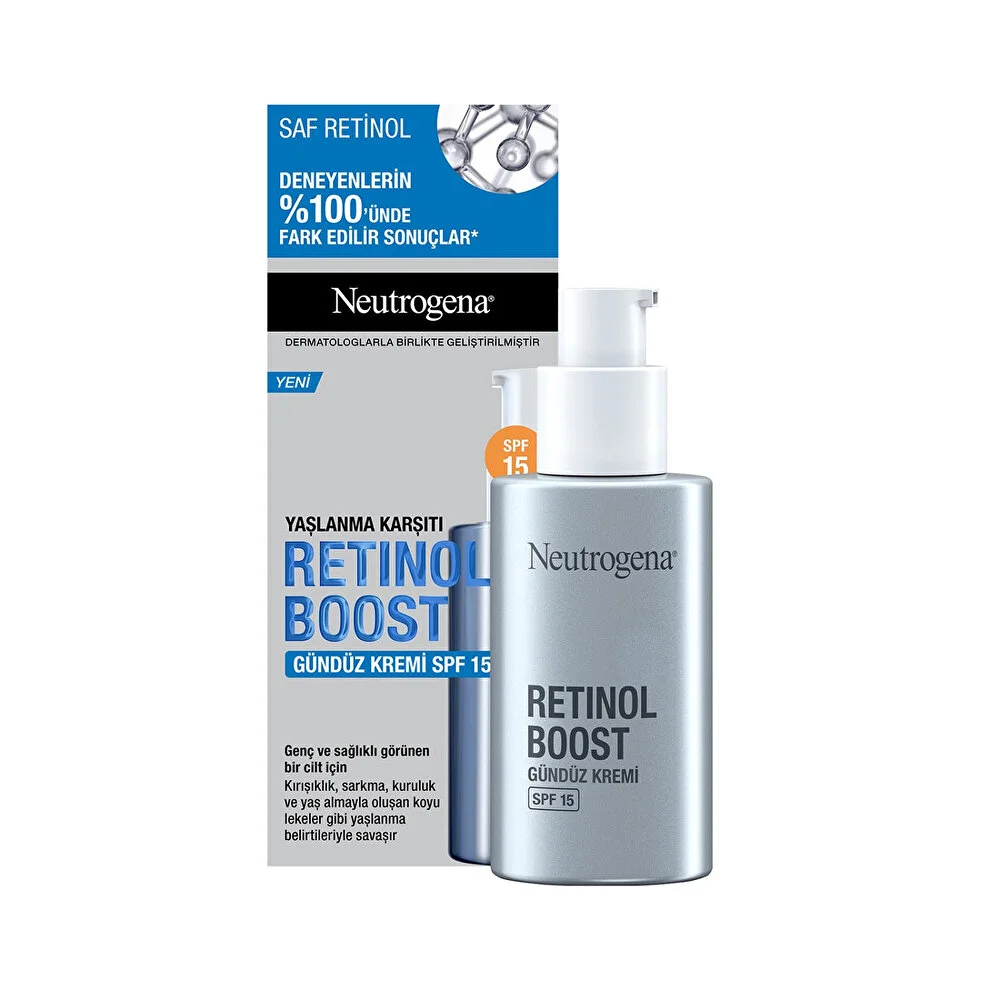 Neutrogena Retinol Boost Yaşlanma Karşıtı Gündüz SPF15 Retinol Boost 50 ml