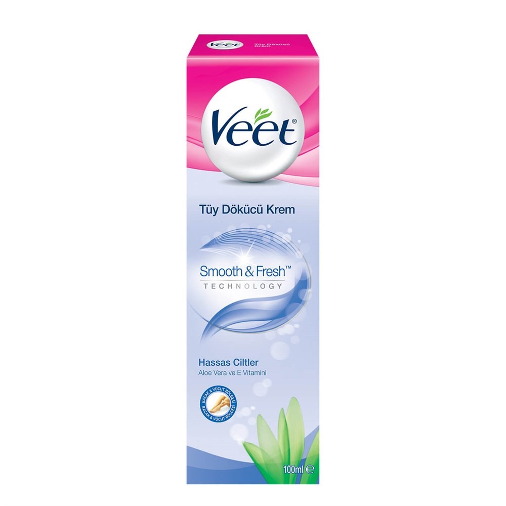 Veet Hassas Ciltler İçin Tüy Giderici Krem 100 ml