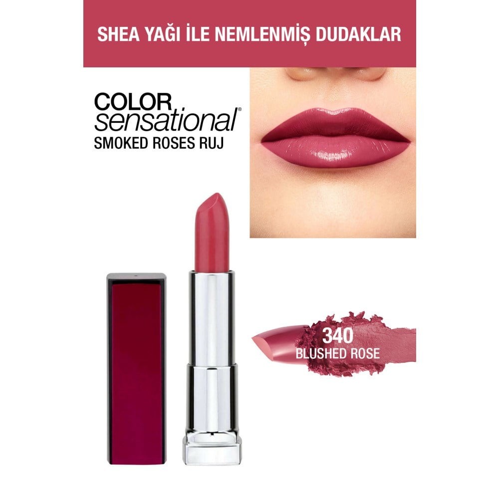 Maybelline New York Ruj Color Sensational Lipstick 340