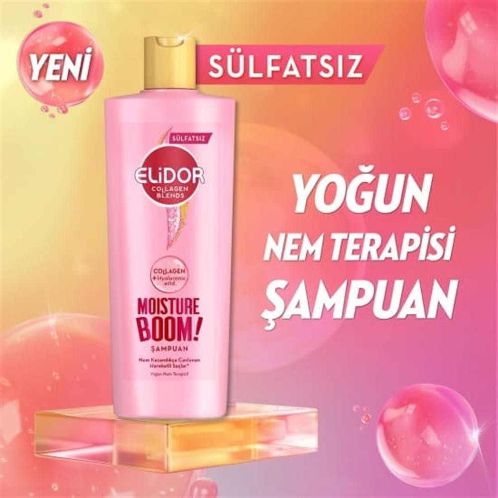 Elidor Sülfatsız Collagen Blends Şampuan Nem Terapisi 350 ml