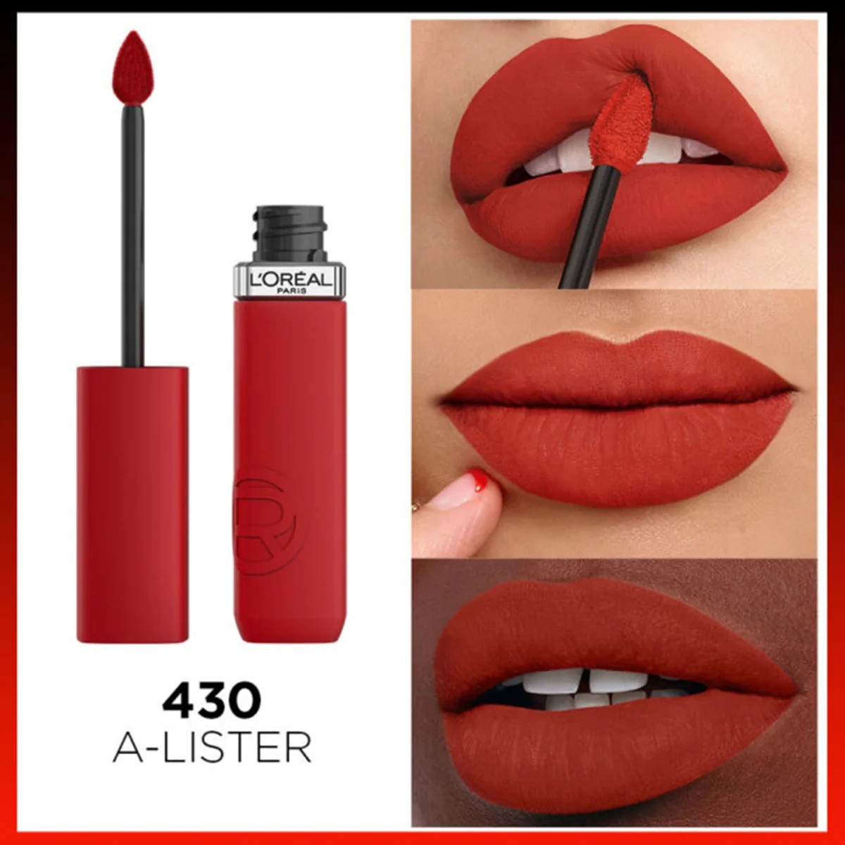 Loreal Paris Infaillible Matte Resistance Likit Mat Ruj 430 A-Lister