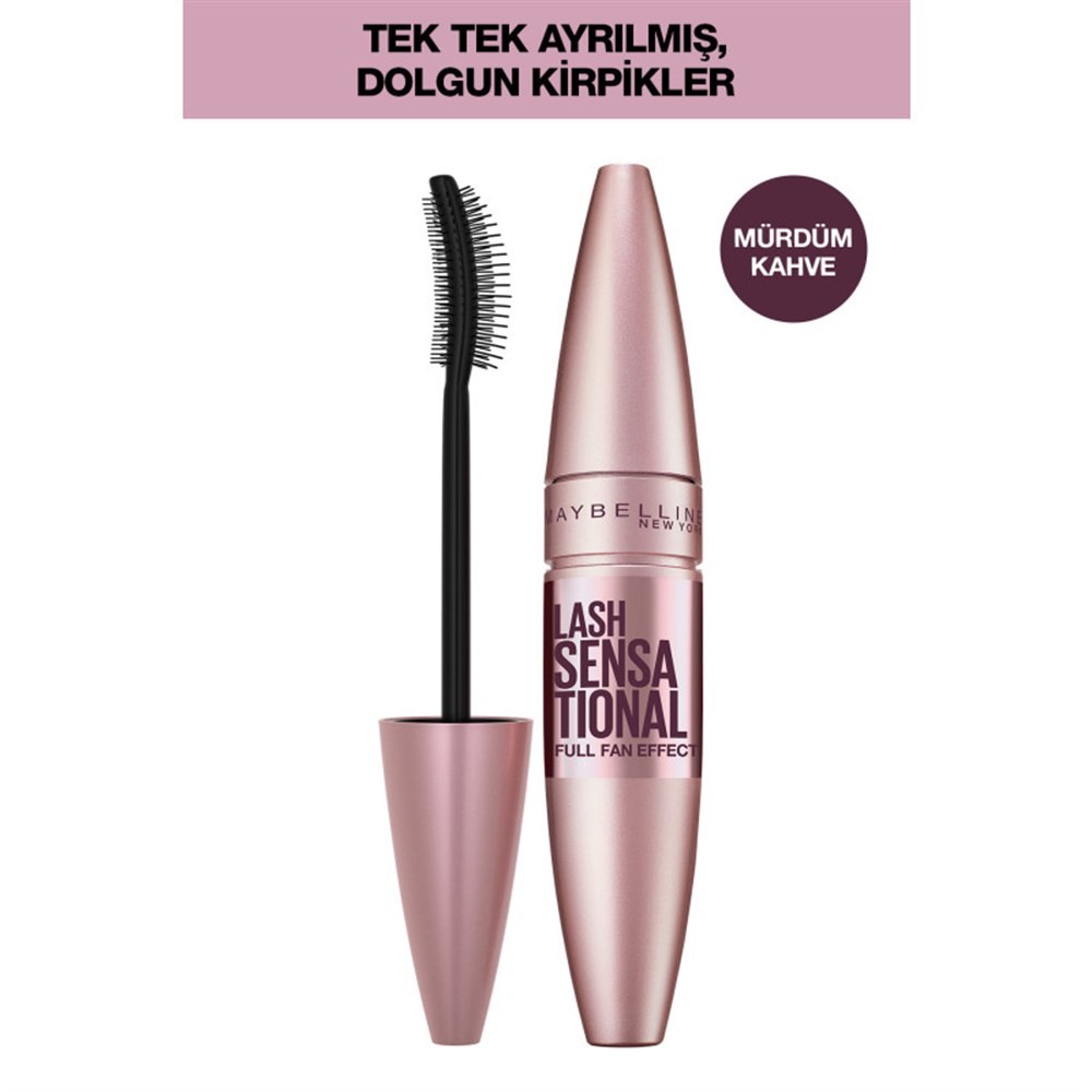 Maybelline New YorkLash Sensational Maskara - Burgundy Brown
