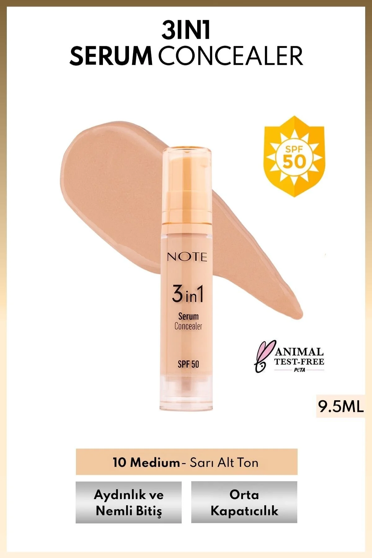 Note 3in1 Serum Concealer 10