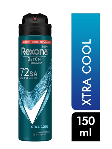 Rexona Men Sprey Deodorant - Xtra Cool Antiperspirant Etki 150 ml