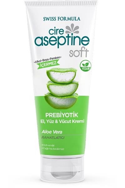 Cire Aseptine Soft Prebıotık Krem 75 ml Aloevera