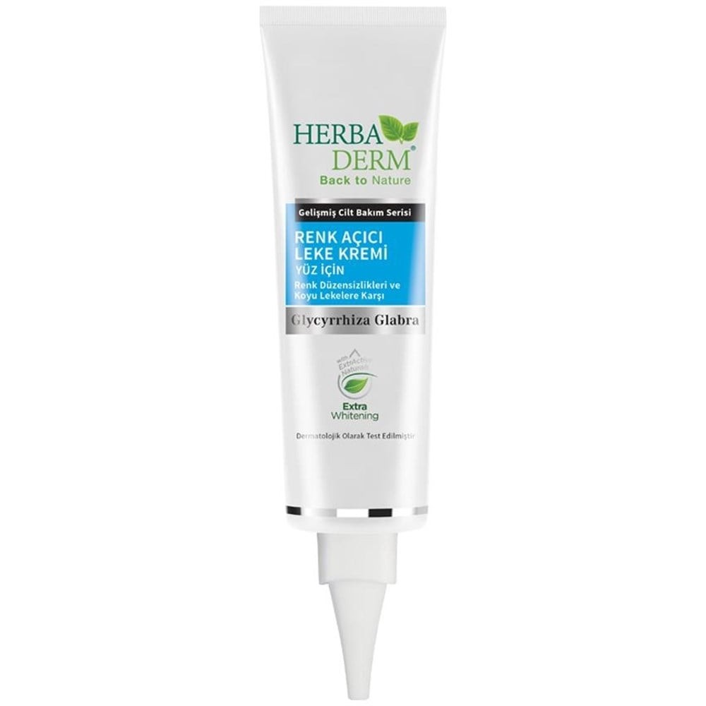 Herbaderm Back To Nature Renk Açıcı Yüz İçin Leke Kremi Glycyrrhiza Özlü 55 ml