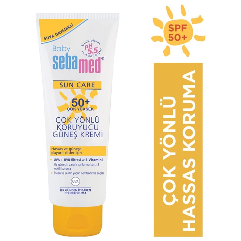 Sebamed Baby Sun Spf 50+ Bebekler için Çok Yönlü Güneş Kremi 75 ml