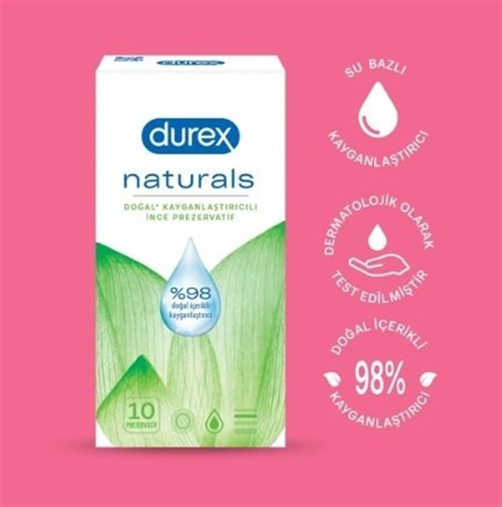 Durex Prezervatif Naturals 10lu