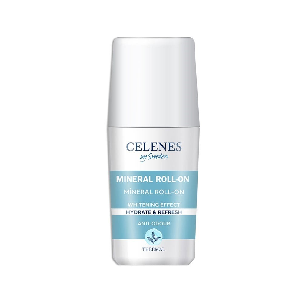 Celenes By Sweeden Thermal Mineral Roll On Deodorant Beyazlatıcı Hydrate & Refresh 75 ml