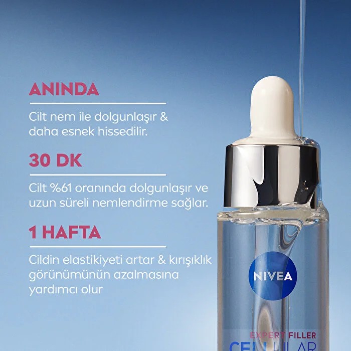 Nivea Dolgunlaştırıcı Yüz Bakım Serum Cellular Expert Filler 30 ml
