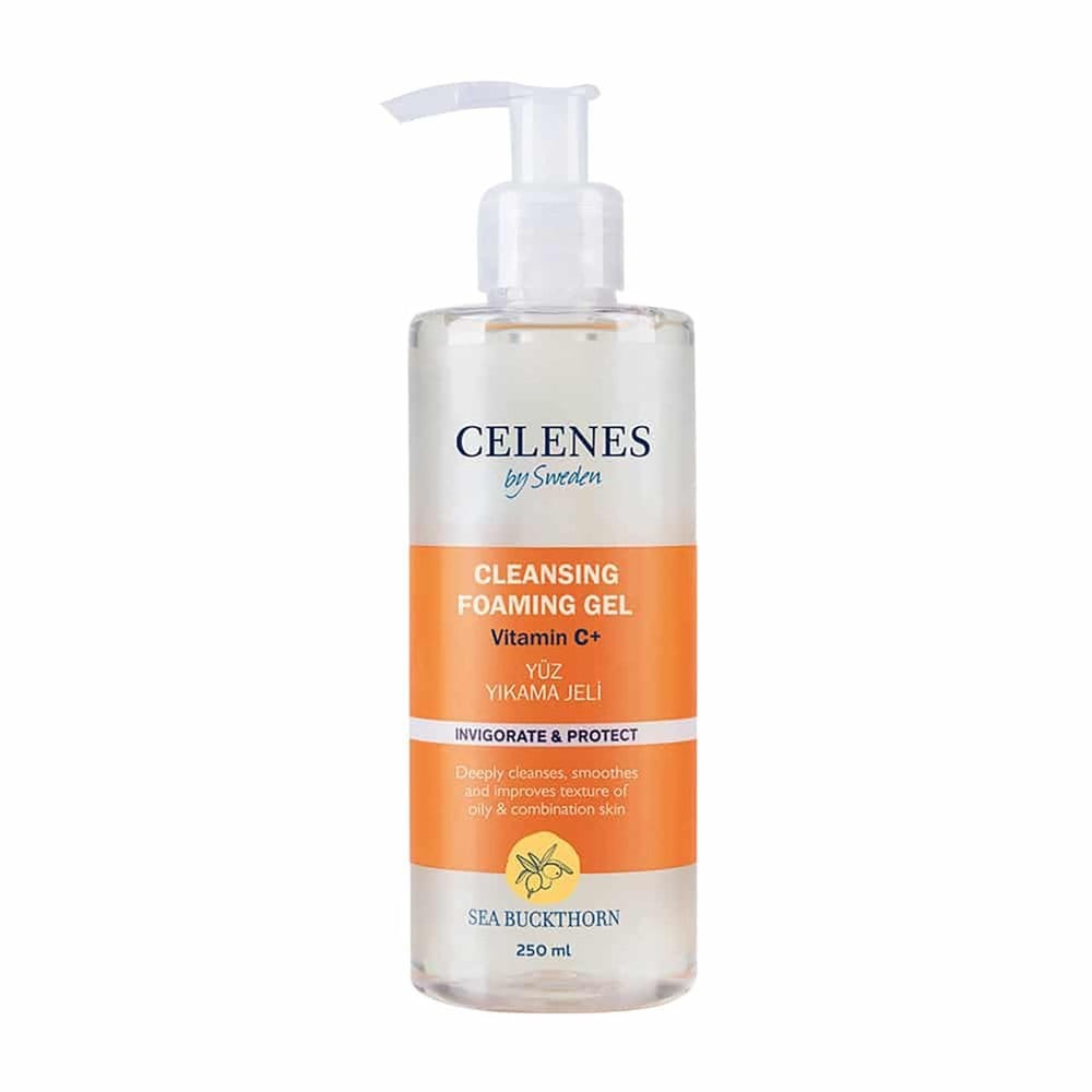 Celenes By Sweden Sea Buckthorn Yüz Yıkama Jeli Cleansing Foaming Gel 250 ml