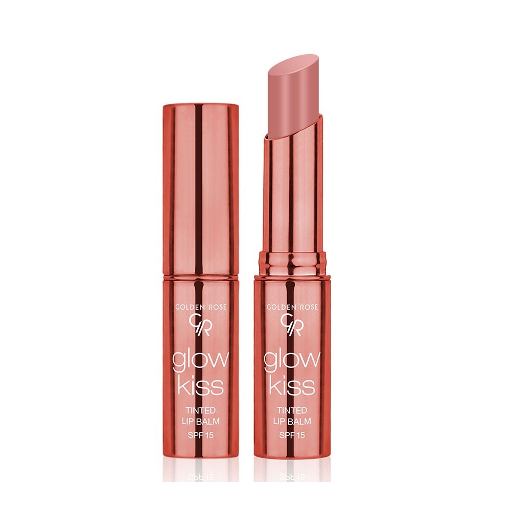 Golden Rose Glow Kiss Tinted Lip Balm 01 Vanilya