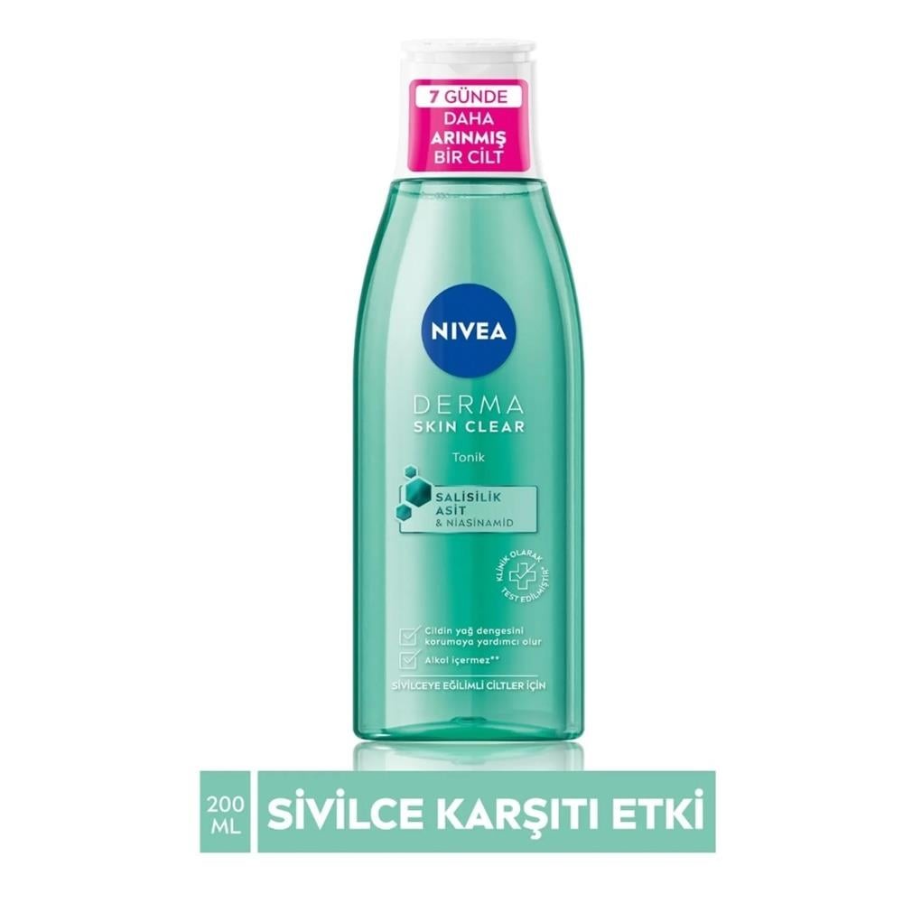 Nivea Derma Skin Clear Tonik Sivilce Karşıtı 200 ml