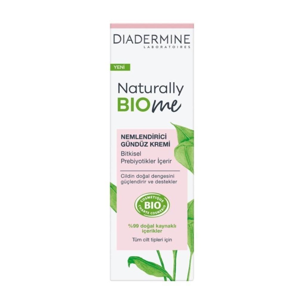 Diadermine Gündüz Kremi - Naturally Bio-Me Nemlendirici Etki 50 ml