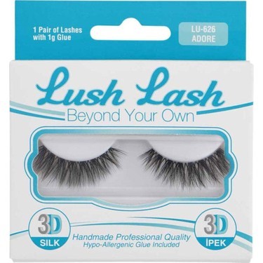 Lush Lash 3d İpek Kirpik Adore LU-626