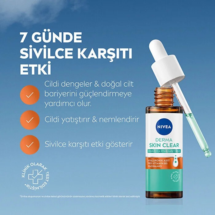 Nivea Derma Skin Clear Sivilce Karşıtı Serum 30 ml
