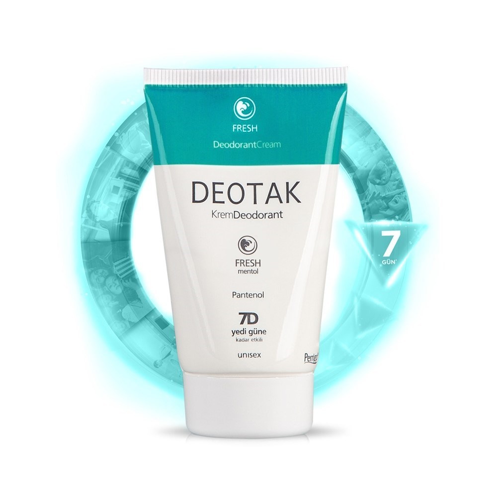 Deotak Fresh Mentol Krem Deodorant Unisex 35 ml