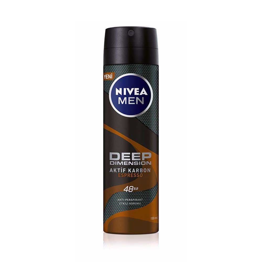 Nivea Men Deodorant - Deep Dimension Espresso 150 ml