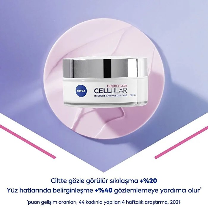 Cellular Expert Filler Yoğun Yaşlanma Karşıtı Gündüz Bakım Yüz Kremi SPF15 50 ml