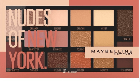 Maybelline Newyork Nudes Of Newyork Palette Far Paleti