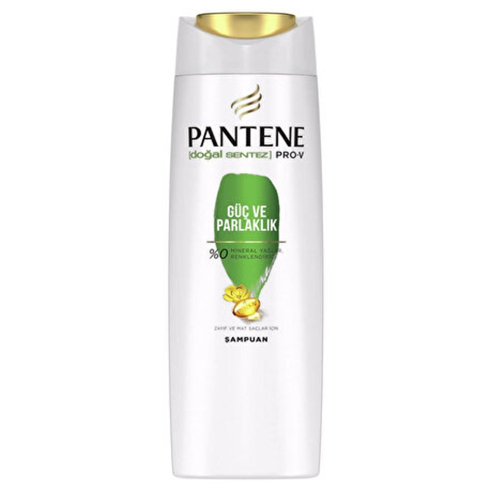 Pantene Şampuan Doğal Sentez Güçlü & Parlak Etki 400 ml