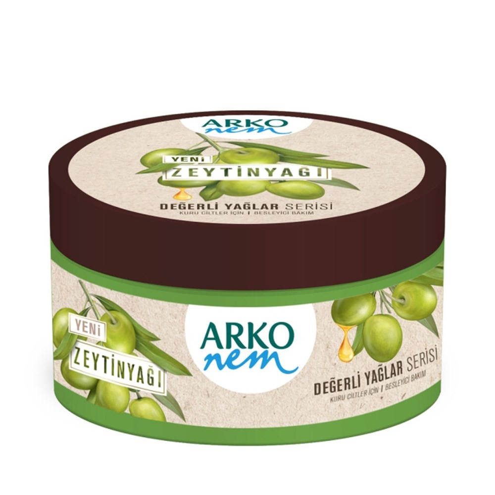 Arko Nem Krem Değerli Yağlar Zeytinyağı Özlü 250 ml