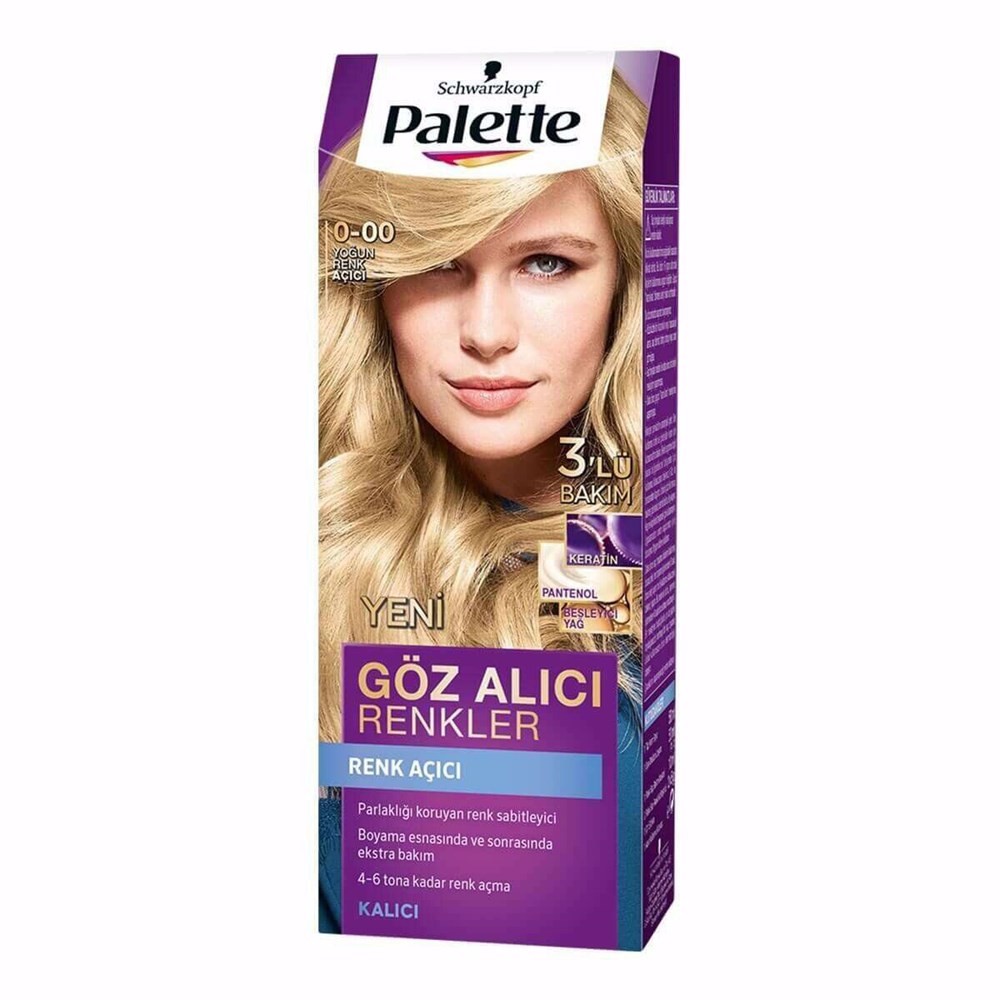 Palette Yoğun Renk Açıcı Yoğun Göz Alıcı Renkler 0.00