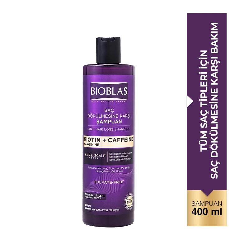 Bioblas Biotin & Kafein Şampuan 400 ml