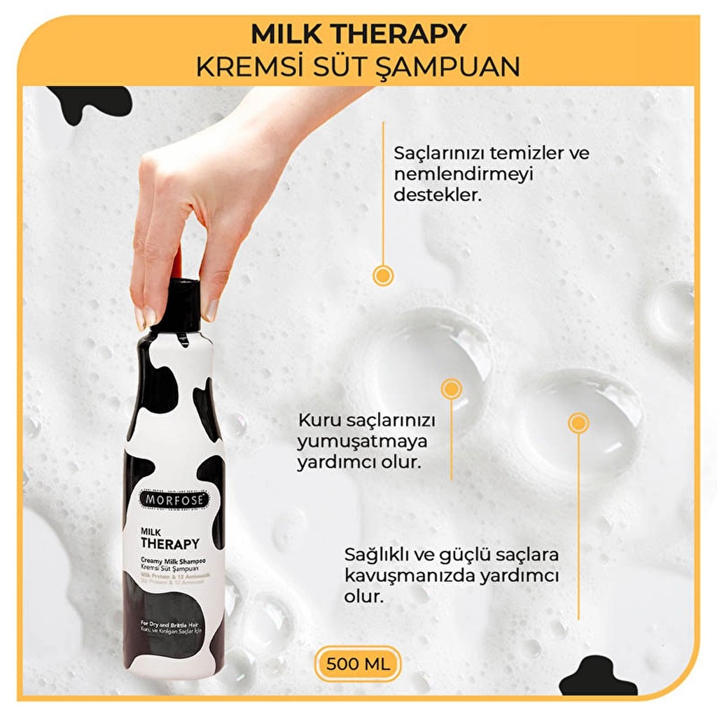 Morfose Milk Therapy Saç Şampuanı 500 ml
