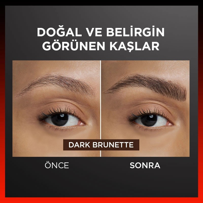 Loreal Paris Infaillible Faux Brow Ultra İnce Uçlu Kaş Kalemi Dark Brunette