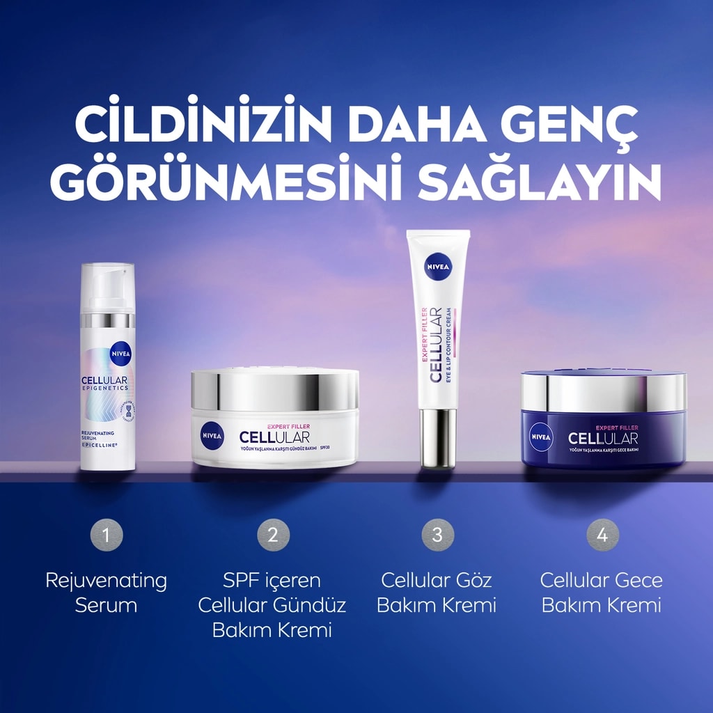 Nivea Cellular Epigenetics Rejuvenating Yaşlanma Karşıtı Cilt Serumu 30 ml