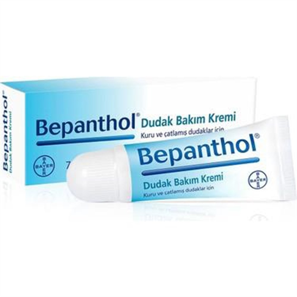 Bepanthol Dudak Bakım Kremi - Kuru ve Çatlamış Dudaklar 7.5 ml