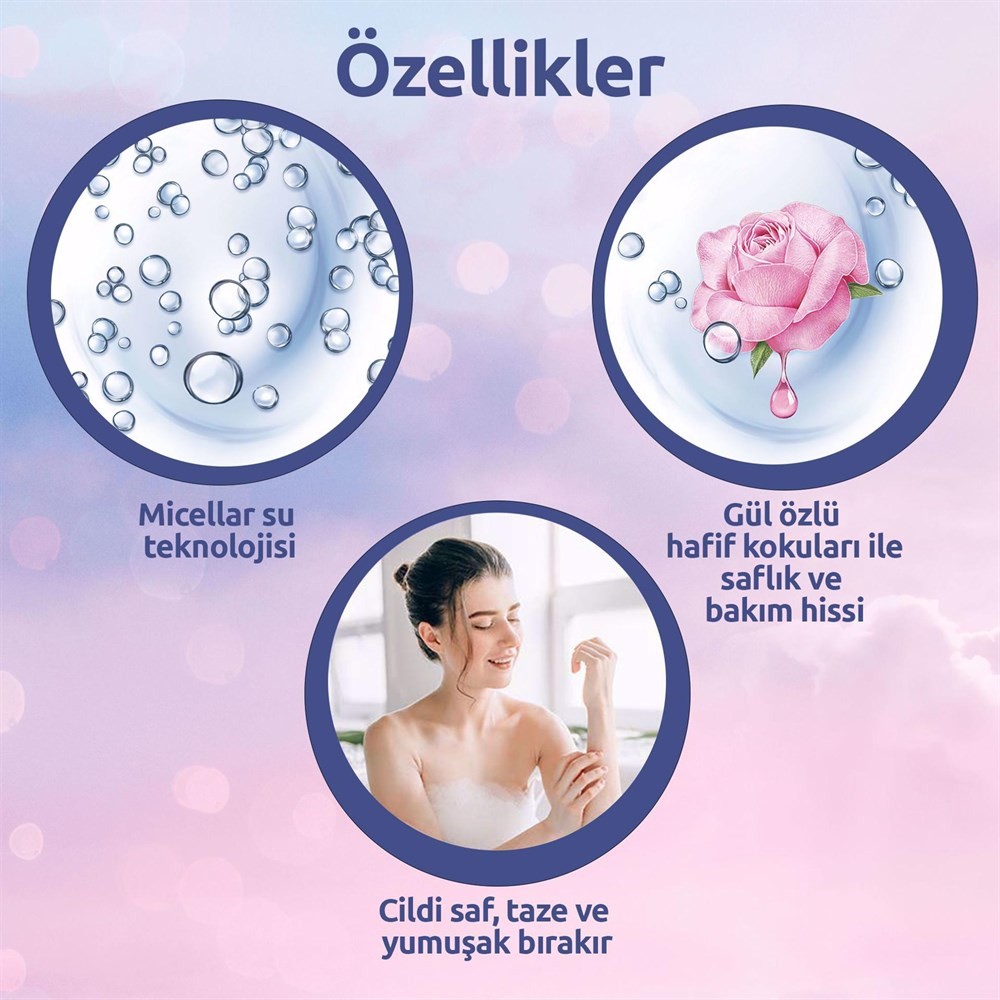 Palmolive Micellar Care Gül Özlü Banyo ve Duş Jeli 250 ml