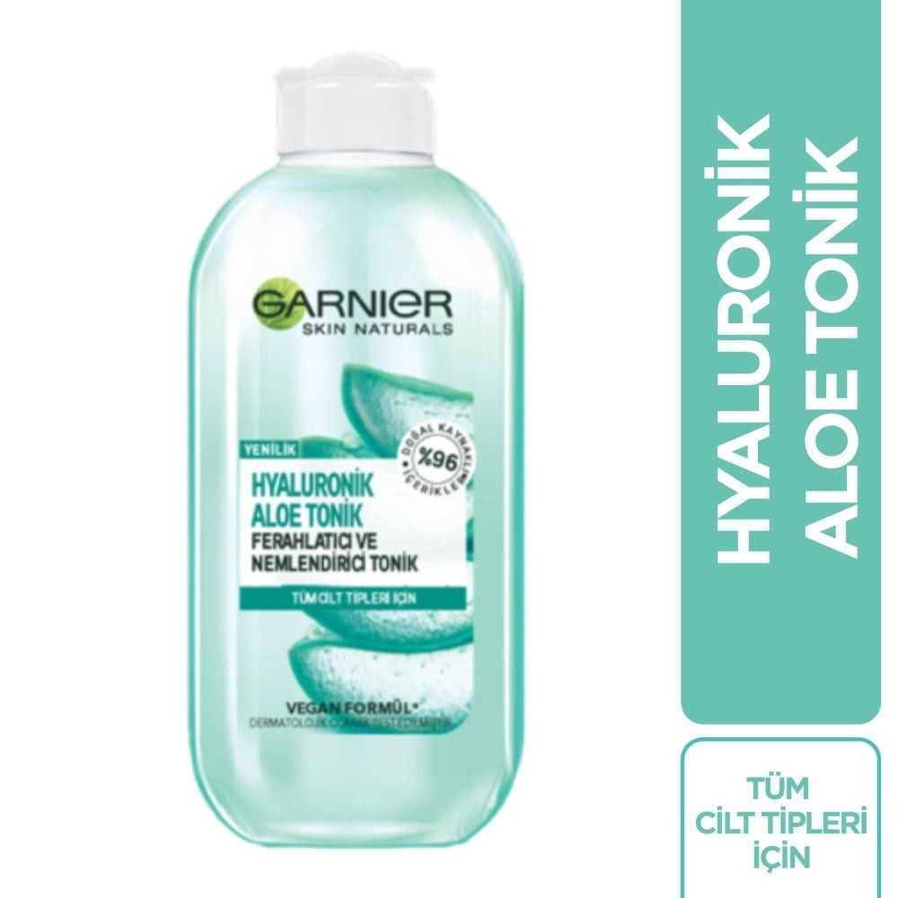 Garnier Makyaj Temizleme Suyu Hyaluronik Aloe Tonik Natural 200 ml