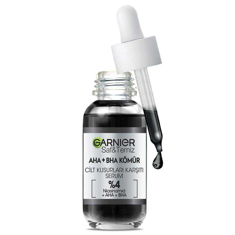 Garnier Serum AHA+BHA Kömür Cilt Kusurları Karşıtı 30 ml