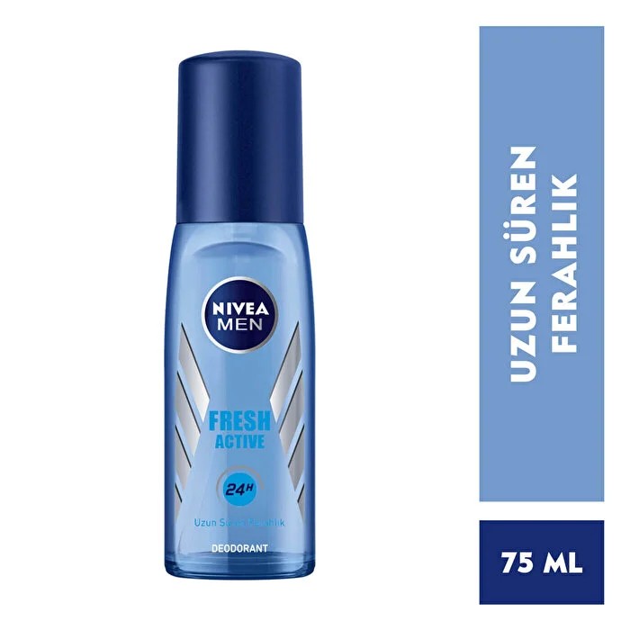 Nivea Fresh Active Erkek Sprey Deodorant 75 ml
