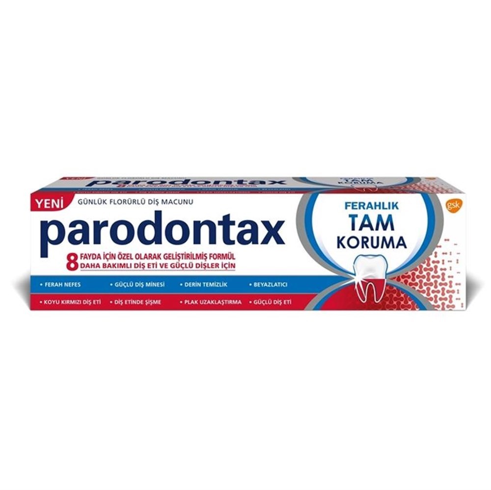 Parodontax Diş Macunu Diş Eti &amp; Hassasiyet BeyazlatıcıEtki 75 ml