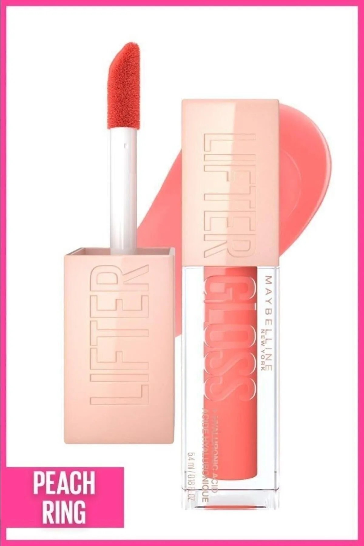 Maybelline New York Lifter Gloss Nemlendirici Dudak Parlatıcısı 022 Peach Ring