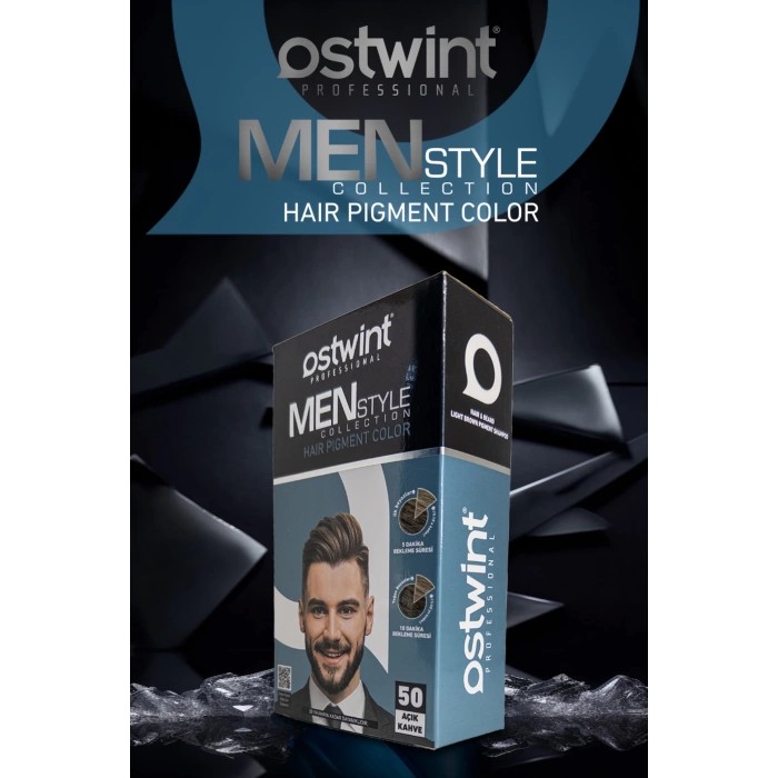 Ostwint Men Style Saç Boyası 50 Açık Kahve