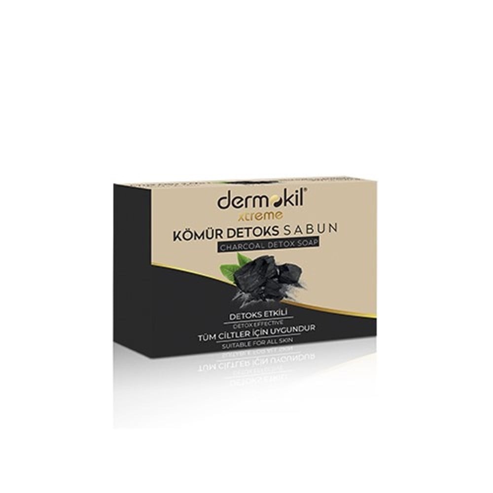 Dermokil Kömürlü Detoks Doğal Katı Sabun 100 gr