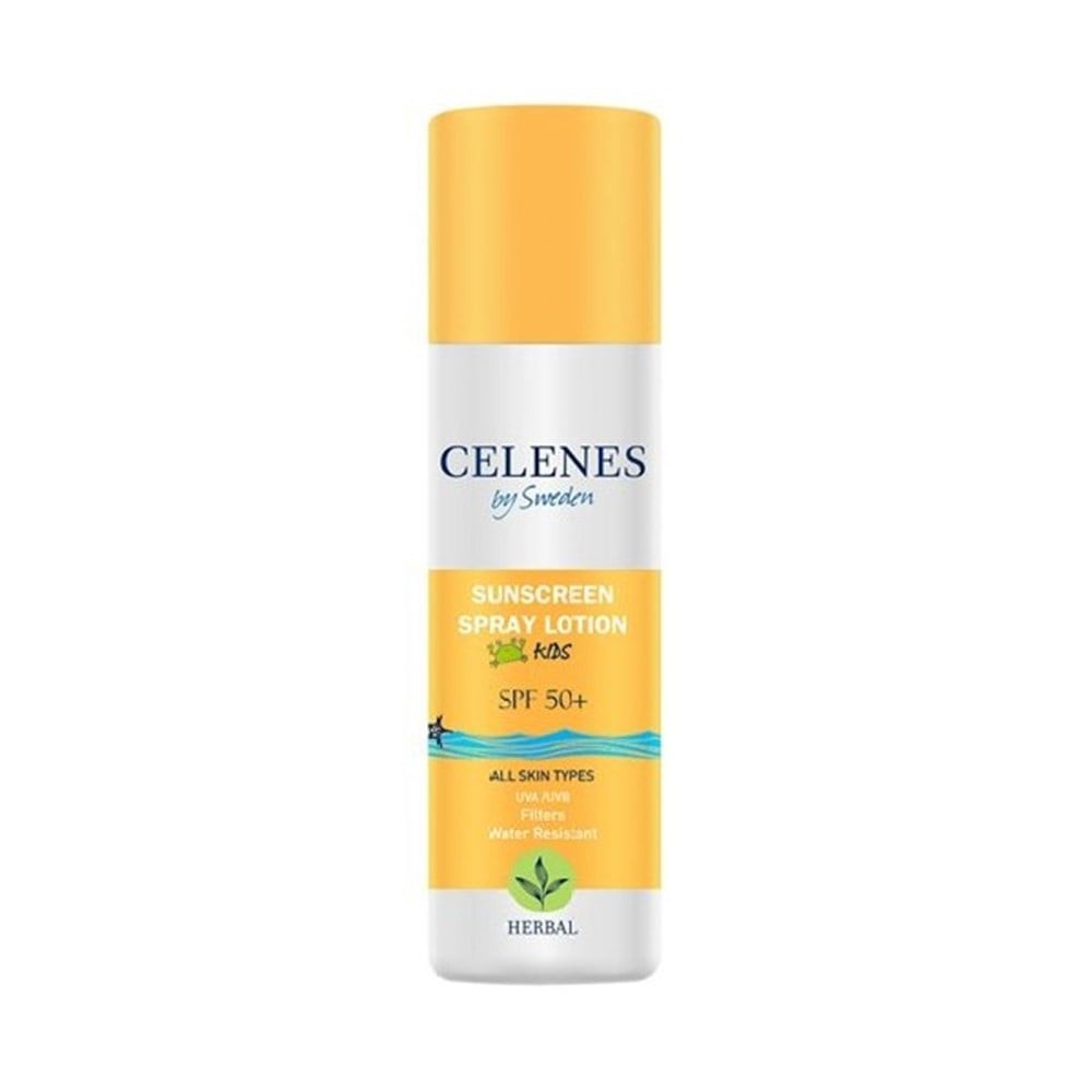 Celenes By Sweeden Kids Herbal Çocuk Güneş Koruyucu +Spf50 Losyon Sprey 150 ml