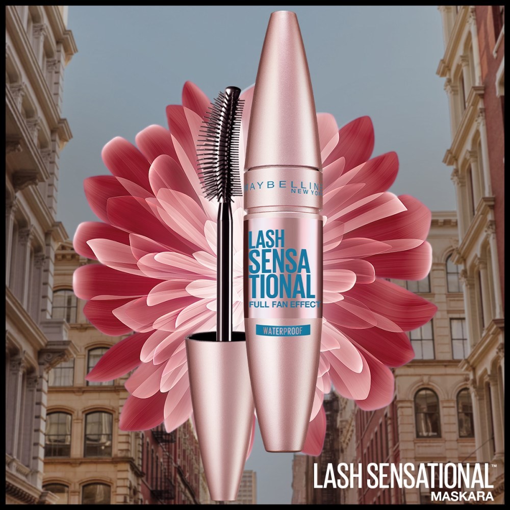 Maybelline New York Suya Dayanıklı Siyah Maskara Lash Sensational Multiplying Mascara Intense Black