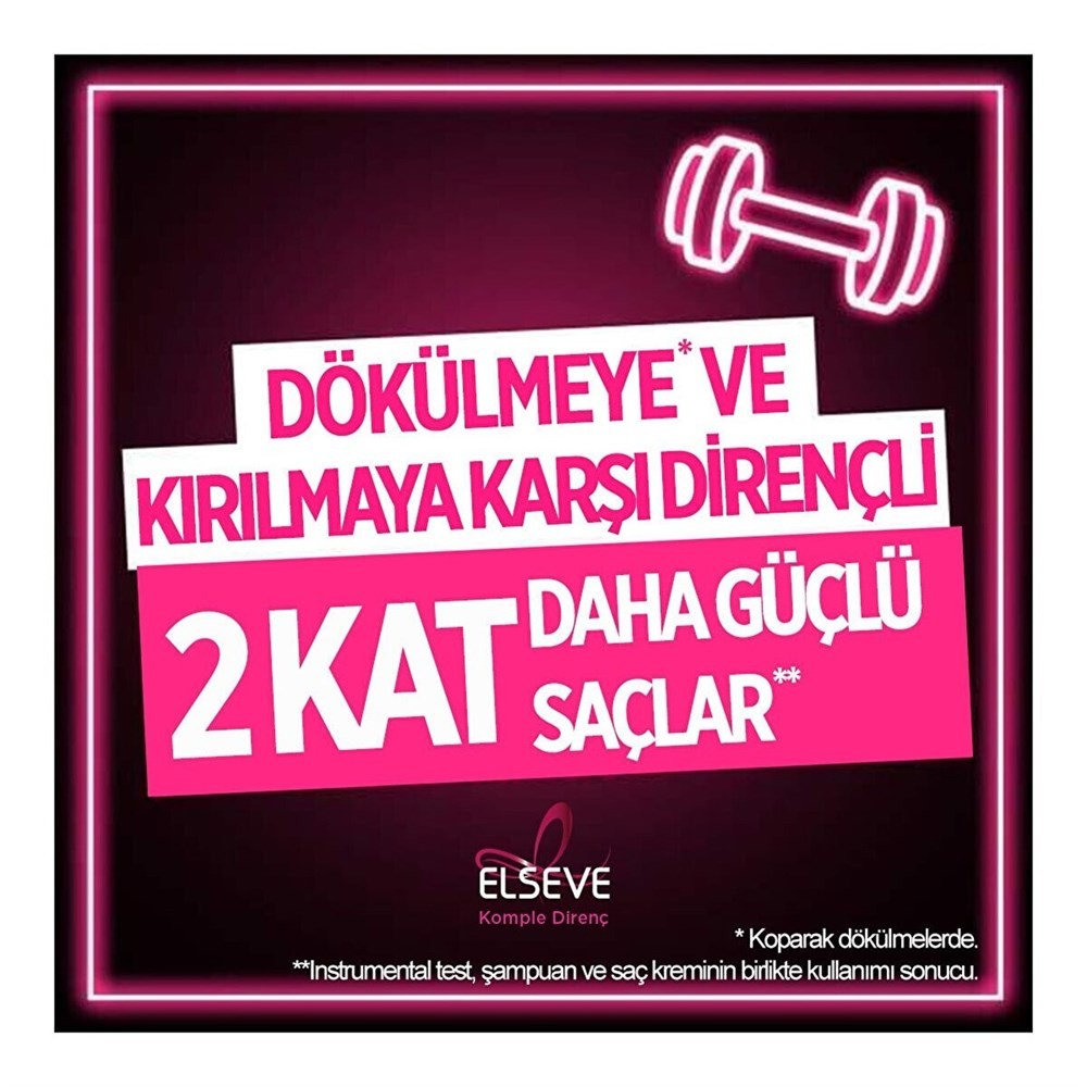 Elseve Şampuan Arginine Direnç X3 Dökülme Karşıtı 450 ml