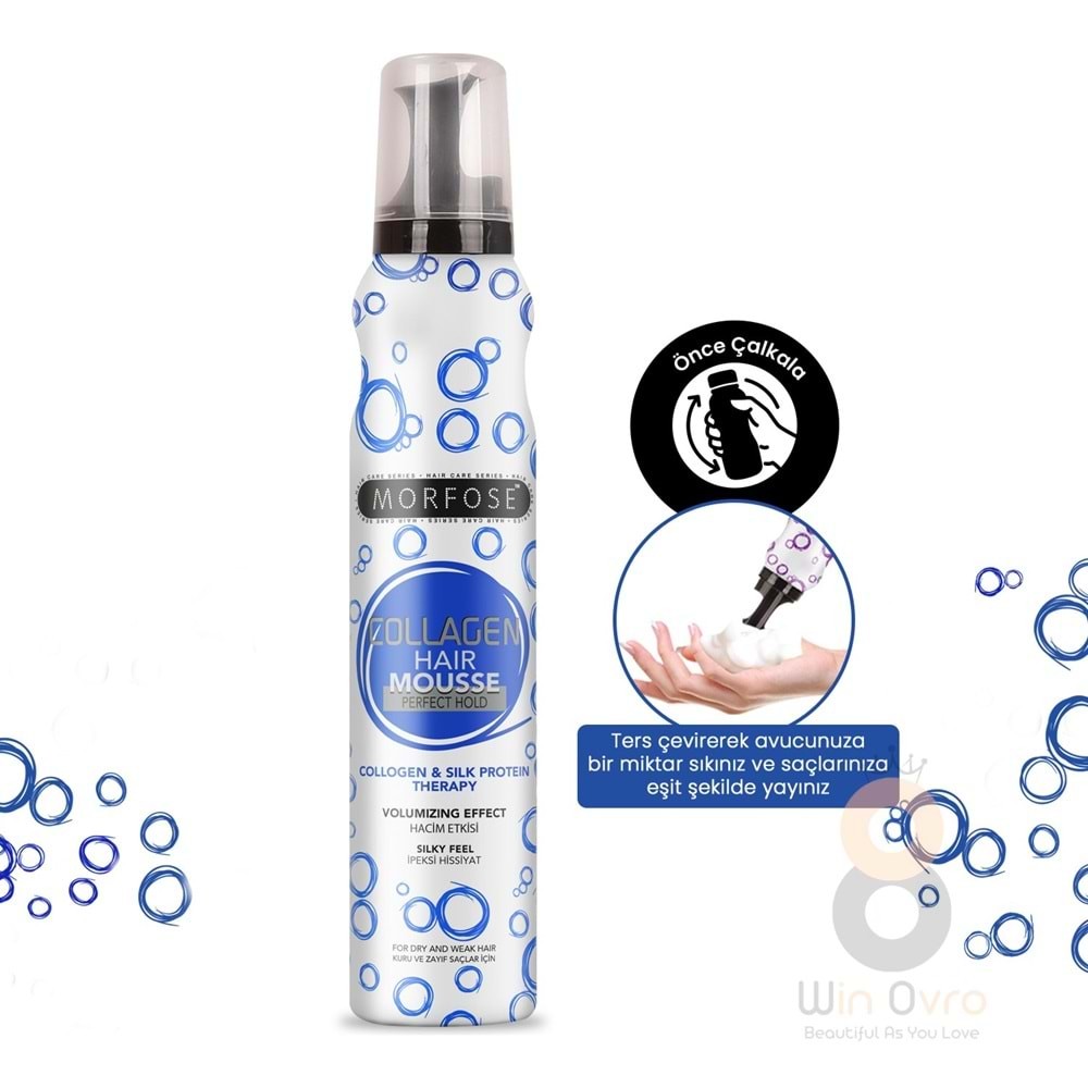 MORFOSE Saç Köpüğü Kolajen 200 ml